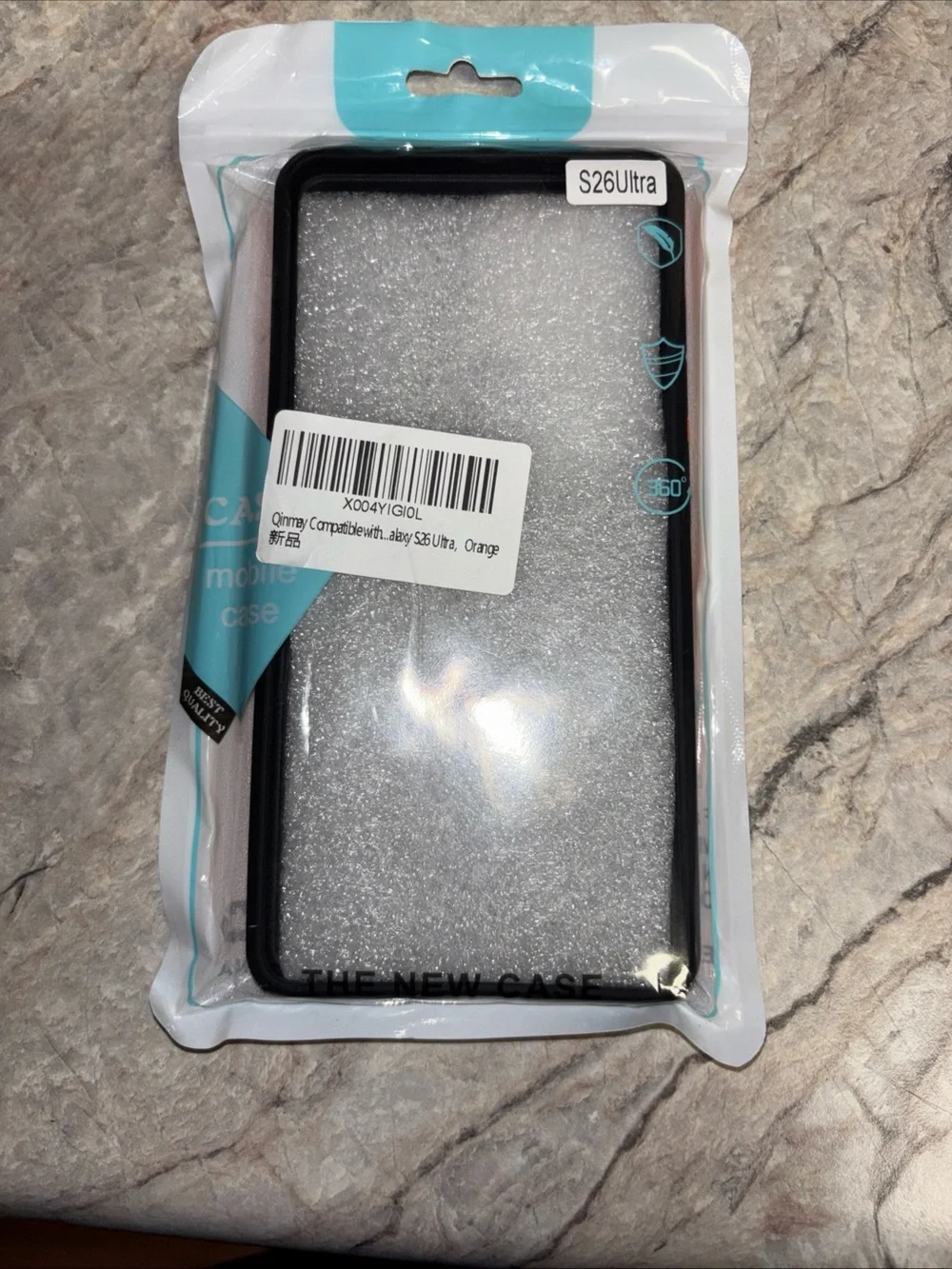 Samsung Orange Protective Phone Case for S26 Ultra